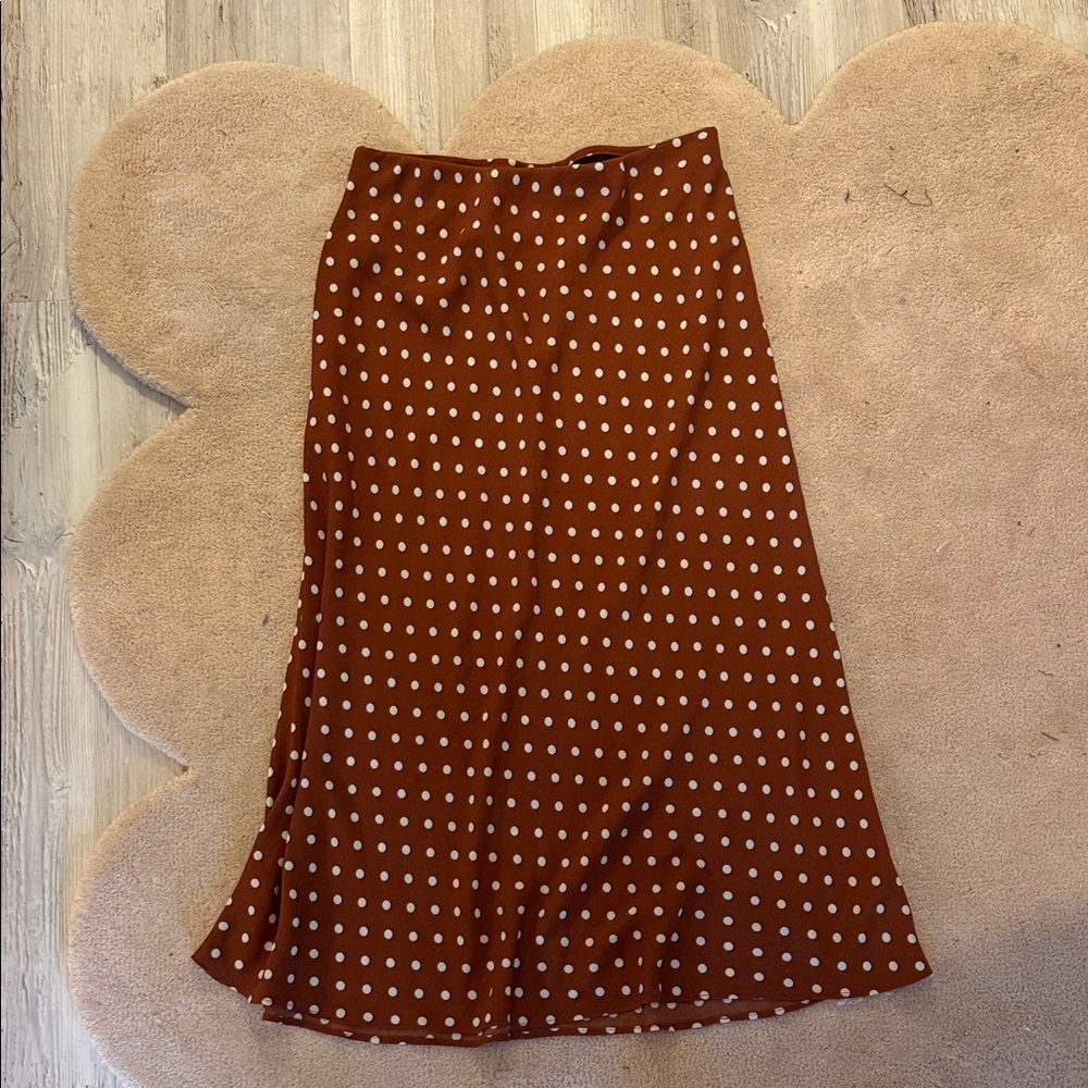 Halogen midi skirt